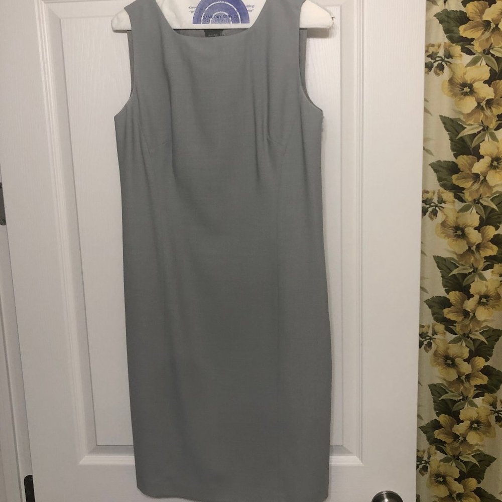 Vintage CK Calvin Klein Size 6 Light gray dress